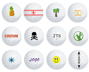 2 3 4 ชิ้น USGA ตรงตามลูกกอล์ฟทัวร์นาเมนต์ยูรีเทนแบบกําหนดเองคุณภาพชั้นนํา - Product Image 3