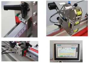 Automatischer doppelseitiger Klebeband applikator Für Papier-Aluminium-Karton und mehr