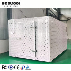 Mini chambre froide mobile portable complète sur roues petit congélateur de conteneur de stockage de chambre froide commerciale - Product Image 2