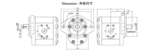 Pompes hydrauliques à engrenages très demandées pour tracteurs et excavatrices – Pièces de direction simples pour pompes hydrauliques à engrenages - Product Image 3