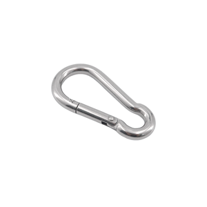 CE ISO chứng nhận din5299 Carabiner 304/316 thép không gỉ <span class=keywords><strong>Snap</strong></span> Hooks 50 mét mùa xuân nạp leo phần cứng độ bền kéo cao - Product Image 3