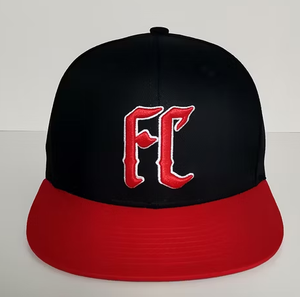 Casquette personnalisée à 6 panneaux bicolore style snapback, Gorras entièrement personnalisables, casquette de sport et d'extérieur à visière plate, vente chaude - Product Image 4