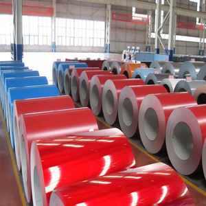 최고의 가격 컬러 코팅 스틸 코일 <span class=keywords><strong>PPGI</strong></span> 코일 생산 라인 건설 용 아연 도금 컬러 코팅 스틸 코일 - Product Image 5