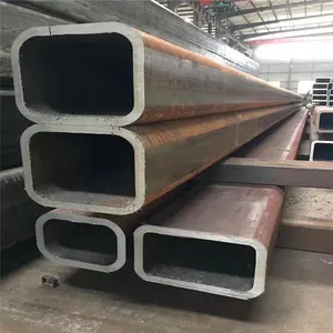 Prime Quality Q235 Q355 Carbon Steel Pipe Ms Square Rectangle Hollow Section Welded Steel Pipes Tube