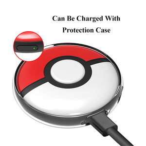 Custodia protettiva trasparente e resistente per PC per Poke mon <span class=keywords><strong>GO</strong></span> Plus scatola di immagazzinaggio di cristallo portatile con cinturino a mano accessori - Product Image 2