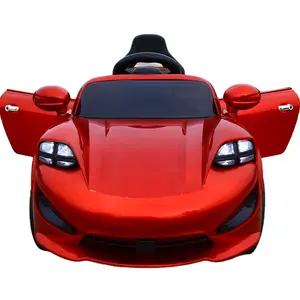 سيارة للأطفال كهربائية التحكم عن بعد الأبوية RC R/C بطارية السيارات الطاقة رسمت ألعاب حمراء للأطفال