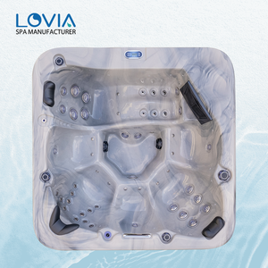 Spa Jacuzzi de Luxe pour 6 Personnes, Idéal pour Villas, Resorts, Hôtels, Soirées Spa, Spa Extérieur, Hydromassage - Product Image 2