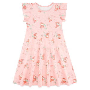 <span class=keywords><strong>Vestido</strong></span> Informal para Niñas, Moda de Verano, Vestidos Nuevos para Niñas, Estampado Personalizado, MOQ Bajo, Vestidos de Manga Corta para Niñas, Ropa para Niñas - Product Image 3