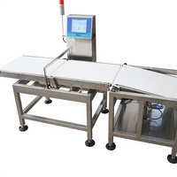 Convoyeur de courroie en acier inoxydable, chaîne à carreaux entièrement automatique, avec un lecteur de code à barre