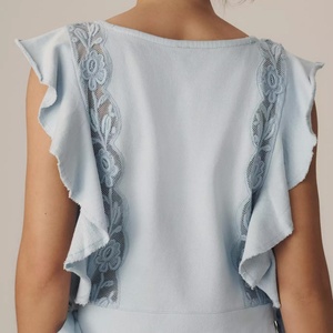 Nuevas Blusas sin Mangas con Bordado Paisley Vintage, Elegantes y Casuales para Mujer - Product Image 4