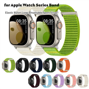 Correa de Repuesto Deportiva Ajustable y Transpirable de Nailon para <span class=keywords><strong>Apple</strong></span> Watch, Correa para iWatch - Product Image 1