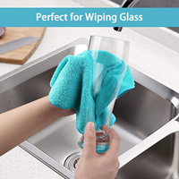 Household Cleaning All-Purpose Woven Eco-Friendly Hypoallergenic Compressed Microfiber Cloth Wipes Towels-Strong Cleaning
