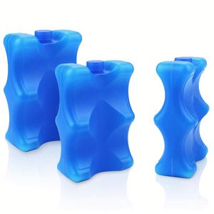 Portable Breastmilk Ice Pack HDPE Insulated 350ml Reusable Eco-Friendly for Breast <b>Pump</b> Bags & Lunch Containers - Product Image 1
