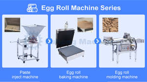 상업용 아이스크림 콘 제조기 자동 아이스크림 콘 베이킹 제조기 에그 롤 성형기 터치스크린 포함 - Product Image 2