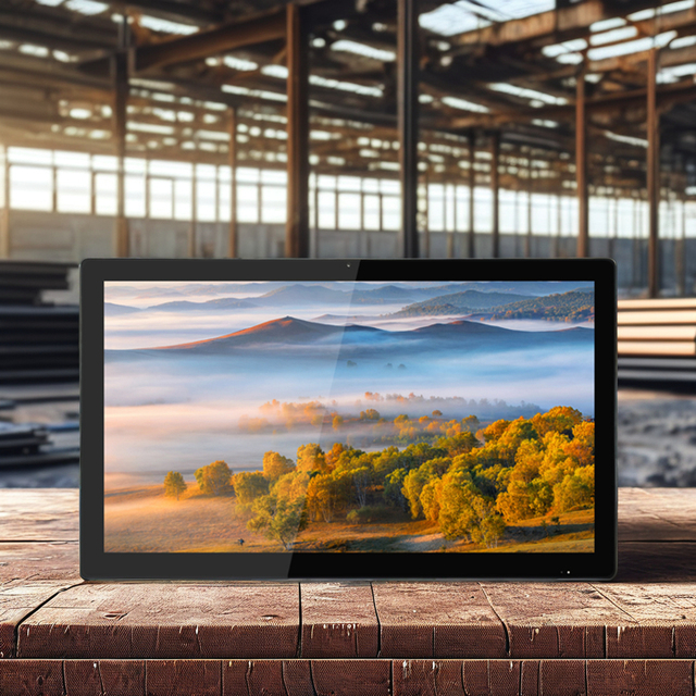 21.5'' 23.6'' 23.8'' 18.5'' 15.6'' Wall Mounted Industrial Capacitive Touch Panel PC All-In-One IP65 Front CE ROHS FCC Win10