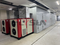 Déshydrateur Industriel Multi-Usages à Circulation d'Air Chaud pour Fruits de Mer, Viandes, Herbes et Épices