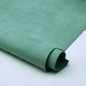 100% polyester tissu de plongée tissu en daim simple face pour femmes douces vêtement tissu confortable
