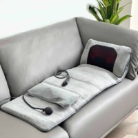 Matelas masseur de corps entier, matelas de massage thermique avec fonction gonflable, matelas de massage électrique