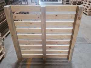 แผ่นสลิปสำหรับอุตสาหกรรมพาเลทไม้4ทางปริมาณมากสำหรับศูนย์กระจายสินค้าอีคอมเมิร์ซ - Product Image 3