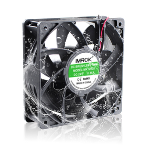 Ventola di Raffreddamento <span class=keywords><strong>Assiale</strong></span> ad Alta Velocità 120x120x38 IP68 IP67 IP56 Impermeabile <span class=keywords><strong>12V</strong></span> 24V 120mm - Product Image 6