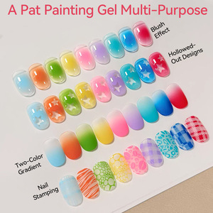 <span class=keywords><strong>UR</strong></span> <span class=keywords><strong>SUGAR</strong></span> Nuevo <span class=keywords><strong>Gel</strong></span> de Uñas Sólido de 16 Colores 4 en 1, Resistente al Agua, Duradero, Sin Necesidad de Lavar, para Degradados y Mezcla de Colores - Product Image 4