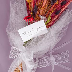 Cartes de remerciement élégantes et professionnelles, 2" x 3.5", recommandées pour les <span class=keywords><strong>d</strong></span>étaillants <span class=keywords><strong>en</strong></span> <span class=keywords><strong>ligne</strong></span> et les propriétaires de petites entreprises - Product Image 2