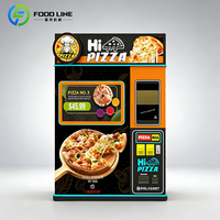 Robot distributeur de pizzas intelligent multifonctionnel, haute technologie, autonettoyant, anti-colmatage, performance stable