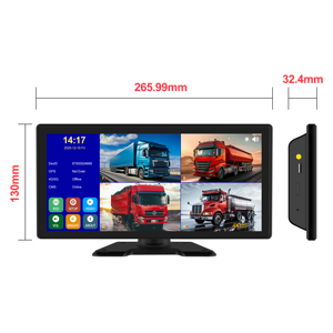 Système d'alerte de sécurité MDVR BSD 4CH 10,36 pouces HD 1080P pour le suivi de flotte, enregistreur pour camions et bus - Product Image 5