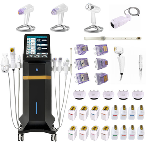 Rouleau de jade 7-en-1 M8 pour le visage et le corps, 12D, 13mm, 18mm, multi-rangs, pointe unique, contouring corporel 360°, soin de la peau - Product Image 2