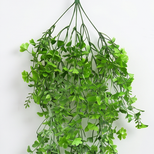Artificial Hanging Clover <b>Leaf</b> Creeper Green Foliage Vine Plant for Home Balcony Garden <b>Wall</b> Decoration and Indoor <b>Decor</b> - Product Image 3