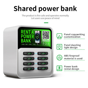 Batterie externe partagée pour agences d'outre-mer avec fonction de paiement par scan, batterie au lithium polymère en plastique, sortie 10W pour touristes - Product Image 4