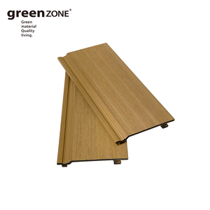 แผ่นผนังภายนอก WPC คอมโพสิตไม้พลาสติก ดีไซน์คลาดดิ้ง ขนาด 130*18 มม. ยี่ห้อกรีนโซน ติดตั้งง่าย พื้นผิวเรียบ - Product Image 1
