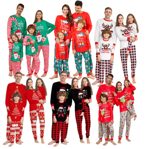 Wholesale Christmas 2025 Winter <strong>Xmas</strong> New Arrival <strong>Family</strong> Matching Outfits Long-sleeve Christmas <strong>Pyjamas</strong> <strong>Family</strong> <strong>Set</strong> - Product Image 1