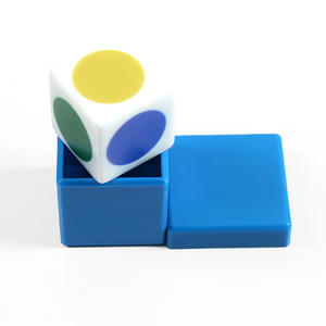 Tube de clairvoyance et dés, boîte à dés mystérieuse à perspective oculaire, vision chromatique, tours de magie, distinguer les couleurs, accessoires de close-up - Product Image 3