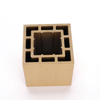 Poteau en WPC imperméable pour extérieur, pour jardin/balcon, pergola, colonne carrée en WPC
