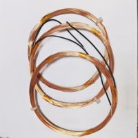 Bobines d'induction en cuivre personnalisées, magnétiques, pour chargeur sans fil Qi à lévitation magnétique, bobine à noyau d'air creux, 930uH