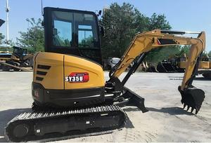 Top Select 3 Ton SY35U Crawler <b>Tracked</b> Excavator From Construction Feature with Low Price Yanmar Engine and <b>Pump</b> - Product Image 1