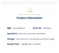 Thé vert au jasmin aromatisé au cacao de qualité supérieure, thé en fleurs, infusion chaude, feuilles entières, mélange de fèves de cacao et de fruits, en vrac, sachet de thé bien-être
