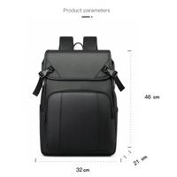 Mochila Impermeable Unisex de Poliéster con USB, Gran Capacidad, Anti-Salpicaduras, para Computadora, para Estudiantes