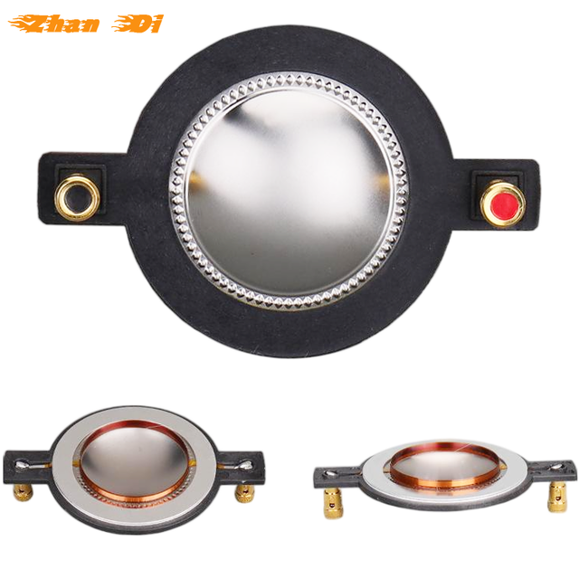 2-inch White Ultrasonic Tweeter Voice Coil Titanium Diaphragm 4-8 Ohms 12V/24V Passive Speaker Driver Unit Universal Fit for Car