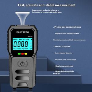 Novo Modelo Portátil de Alta Precisão Bafômetro Alcohol Tester <span class=keywords><strong>Detector</strong></span> para Bêbado Condução Overnight Álcool Gás Analisadores - Product Image 6