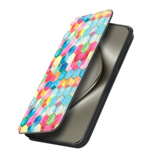 Para Huawei Pura 70/70 Pro/<span class=keywords><strong>Honor</strong></span> <span class=keywords><strong>20</strong></span> <span class=keywords><strong>Lite</strong></span>, funda magnética con tapa de PU con ranuras para tarjetas, para Oppo Realme C65, funda tipo billetera - Product Image 3