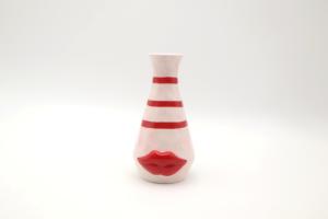 Pot de fleurs en céramique en forme de lèvres rouges, pot à succulentes créatif en forme de lèvres <span class=keywords><strong>sexy</strong></span> pour la décoration de bureau, pot à fleurs en porcelaine rose, 4 pouces - Product Image 4