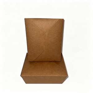 Boîtes en carton kraft jetables en gros à prix d'usine, taille personnalisée, pour restaurants, faible MOQ - Product Image 5