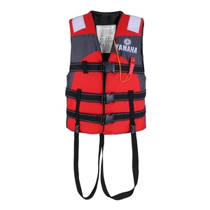 Gilet de sauvetage professionnel pour bateaux, pêche, ski nautique, gilet portable à haute flottabilité, pour enfants et adultes, prévention des inondations d'urgence - Product Image 1