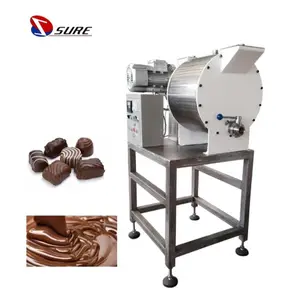 Máquina refinadora de chocolate, trituradora de chocolate, melanger, nibs de cacao, amoladora de granos de coco