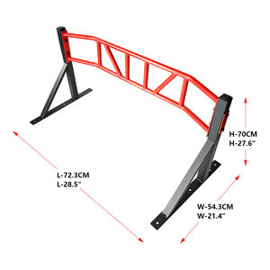 Barre horizontale murale multifonctionnelle en acier durable pour la musculation, support de tractions et de pompes, barres parallèles pour usage domestique - Product Image 2