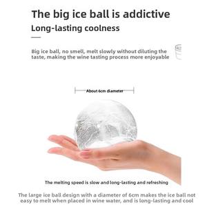 Moule à glaçons en silicone en gros, grande forme sphérique, qualité alimentaire, plateau rond, gadgets de bar, accessoires de cuisine, moule de fabrication - Product Image 3