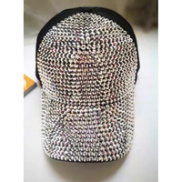 Gorra deportiva personalizable de 6 paneles con logotipo de leopardo relámpago bordado en 3D, gorra de béisbol con estilo de imagen de tamaño ajustable azul