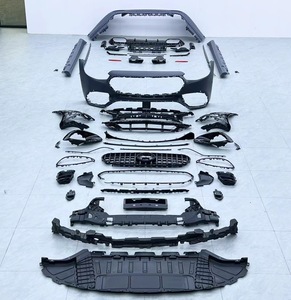 รถชุดอัพเกรดBody Kitสําหรับ<span class=keywords><strong>Mercedes</strong></span> <span class=keywords><strong>Benz</strong></span> <span class=keywords><strong>S</strong></span> Class W223 กีฬาสไตล์ <span class=keywords><strong>2021</strong></span> อัพเกรดเป็นS63 <span class=keywords><strong>AMG</strong></span>สไตล์ - Product Image 6